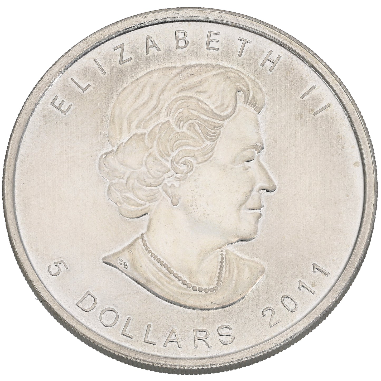 Sterling Silver Canada Maple 1 OZ Coin 2011