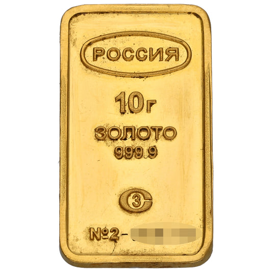 24ct 10g Gold Bar