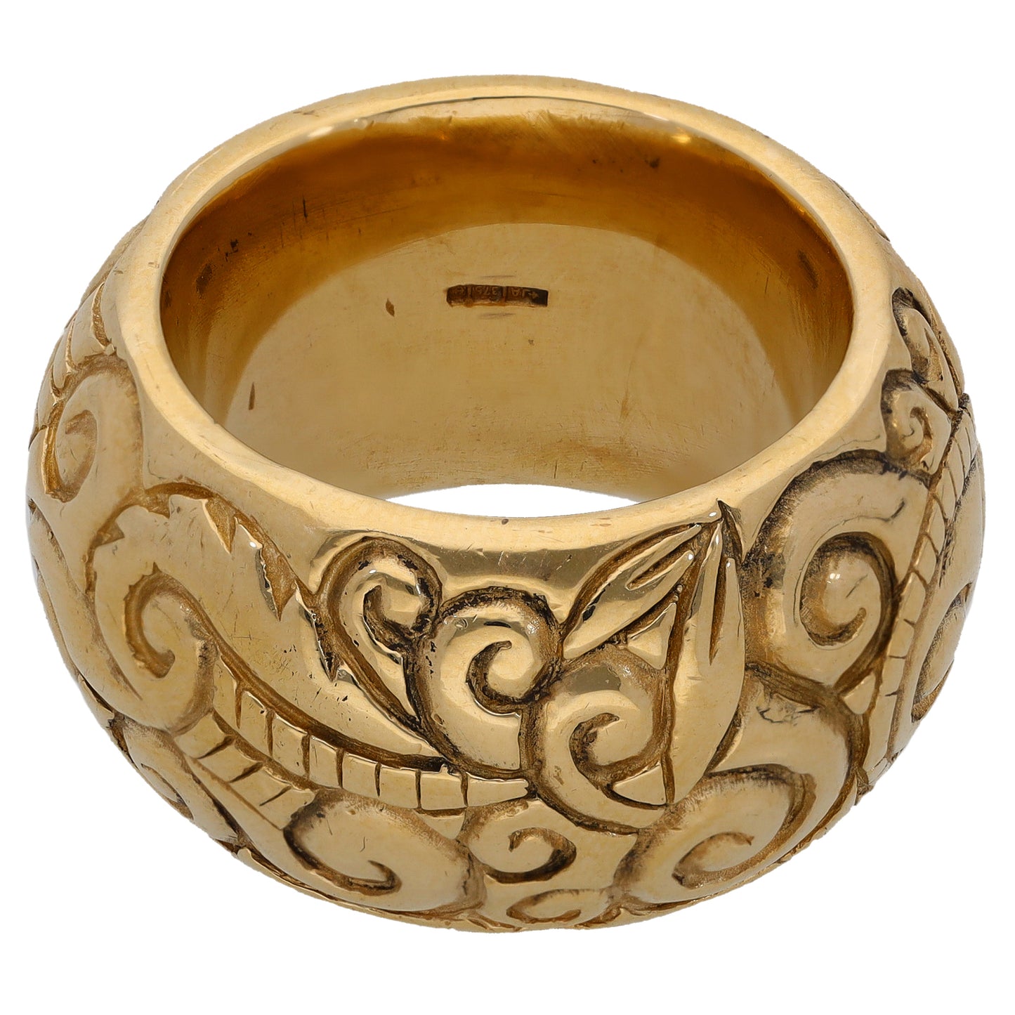 9ct Gold Alternative Ring Size S