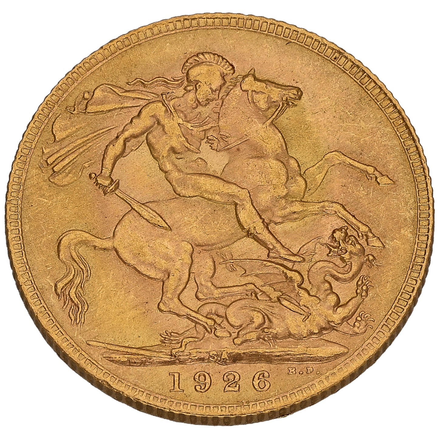 22ct Gold King George V Full Sovereign Coin 1926