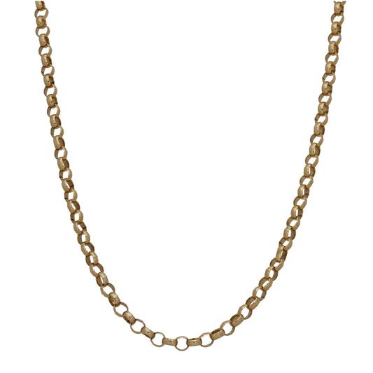 9ct Gold Belcher Chain 26"