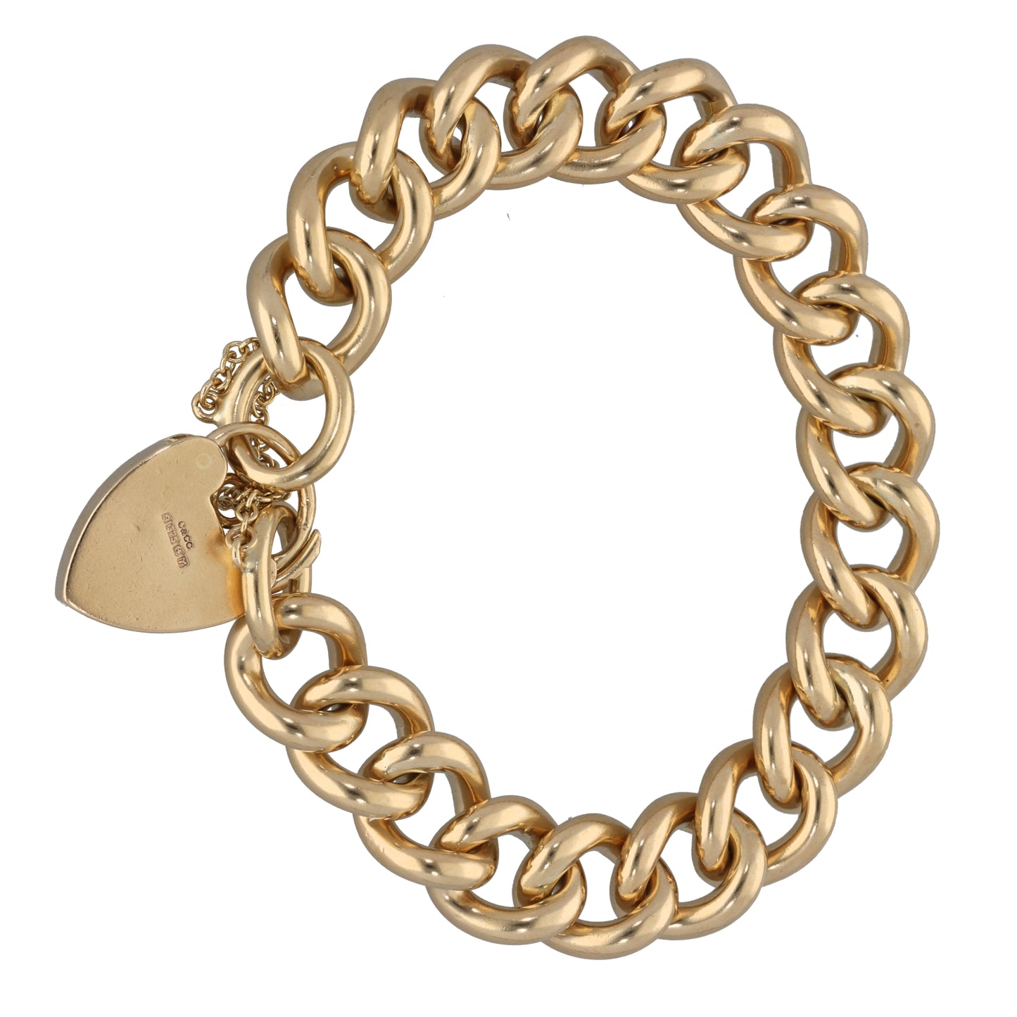 9ct Gold Curb Bracelet