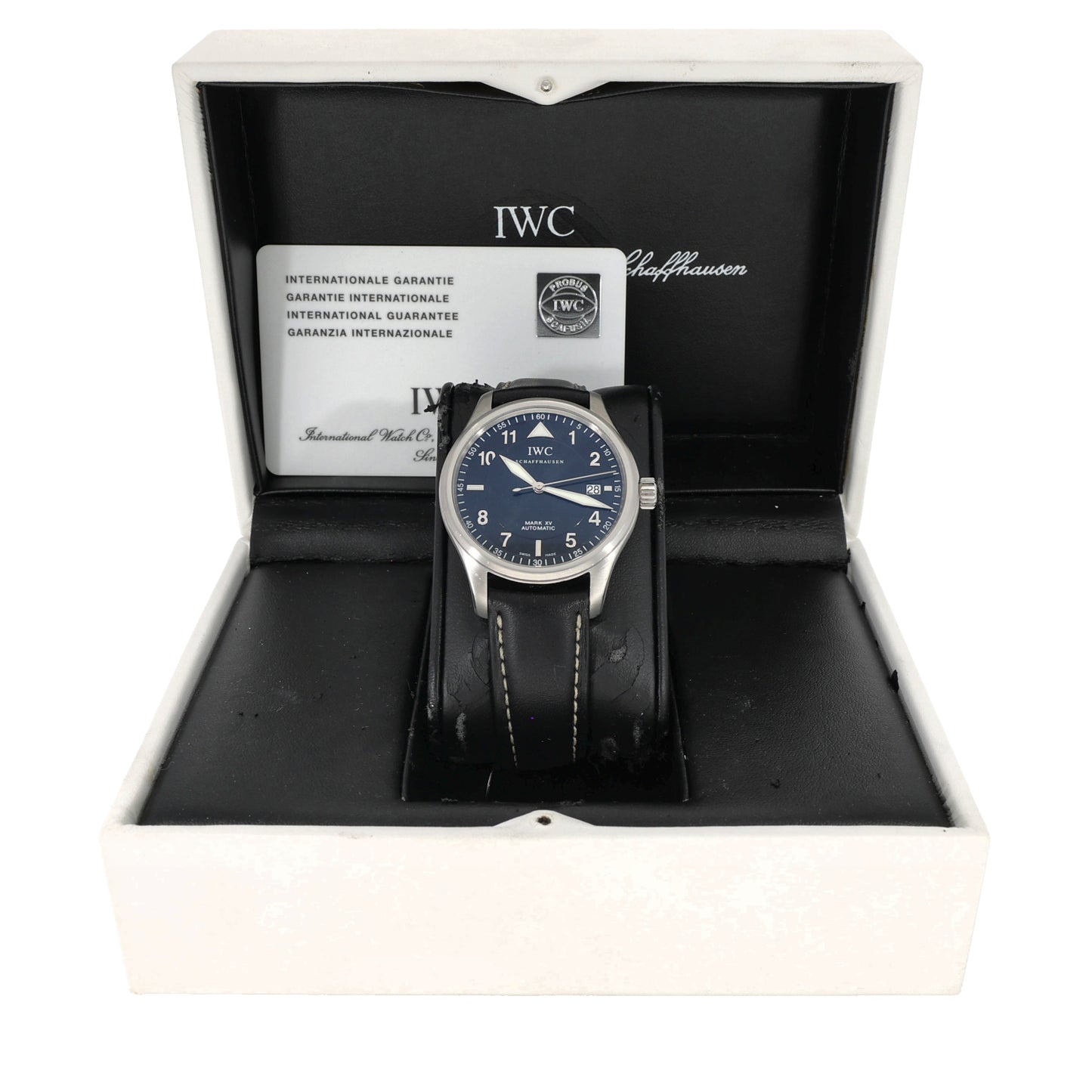 IWC Pilot's Mark XV 5004247 38mm Stainless Steel Watch