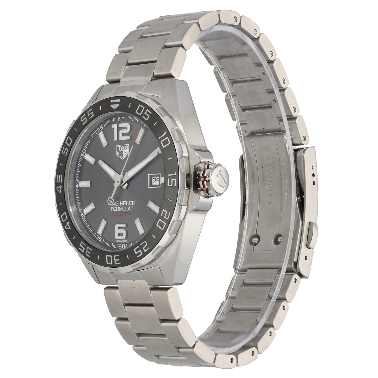 Tag Heuer Formula 1 WAZ2011 43mm Stainless Steel Watch