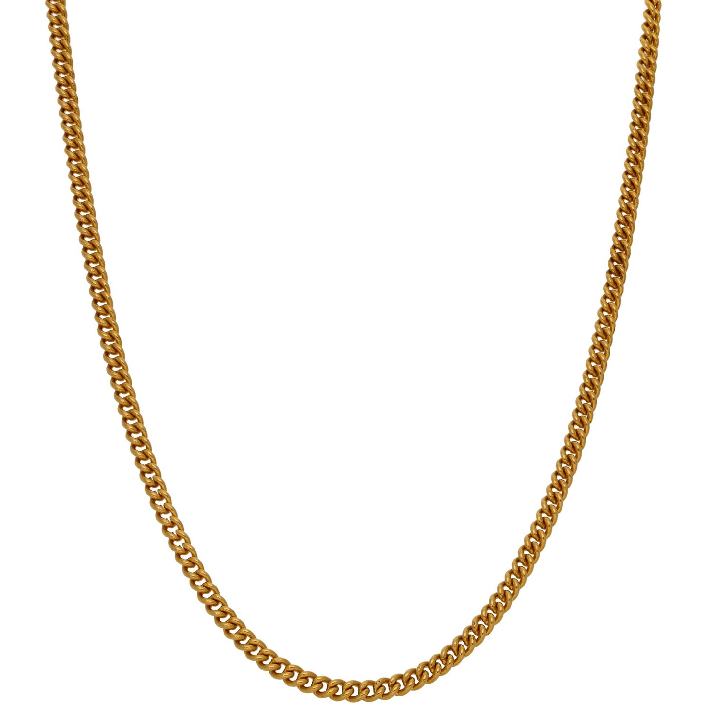 22ct Gold Curb Chain 30"