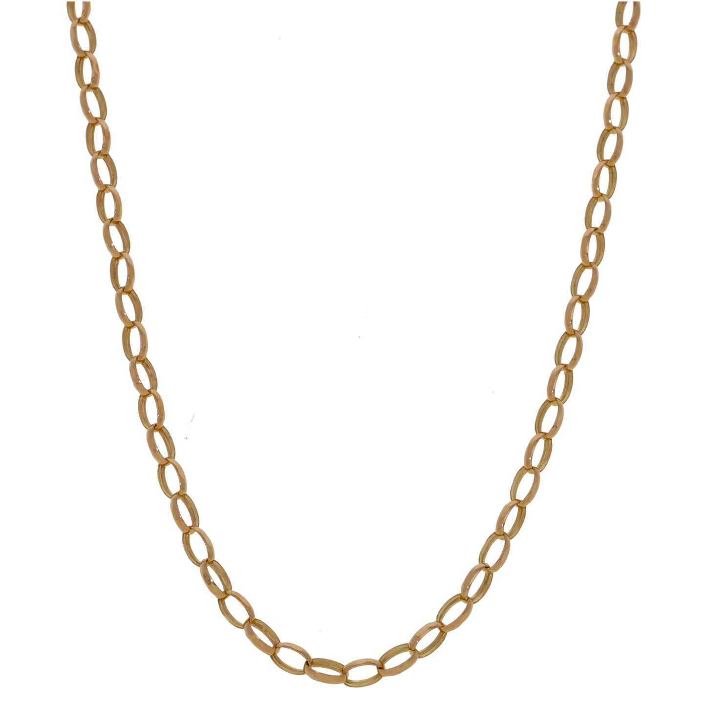 9ct Gold Belcher Chain 20"