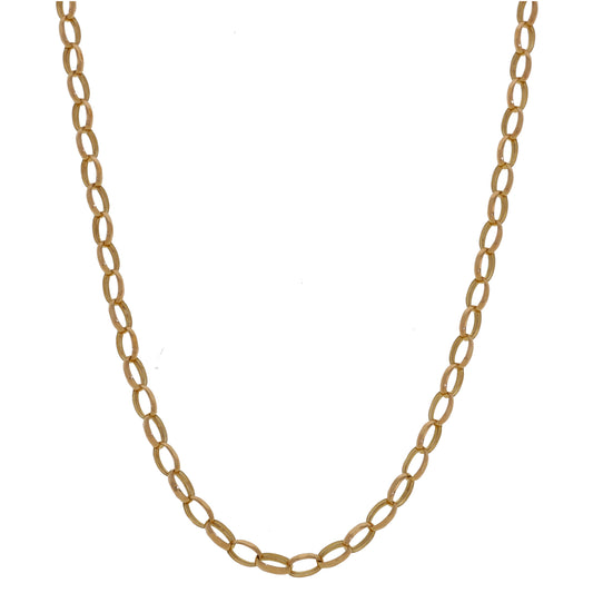9ct Gold Belcher Chain 20"