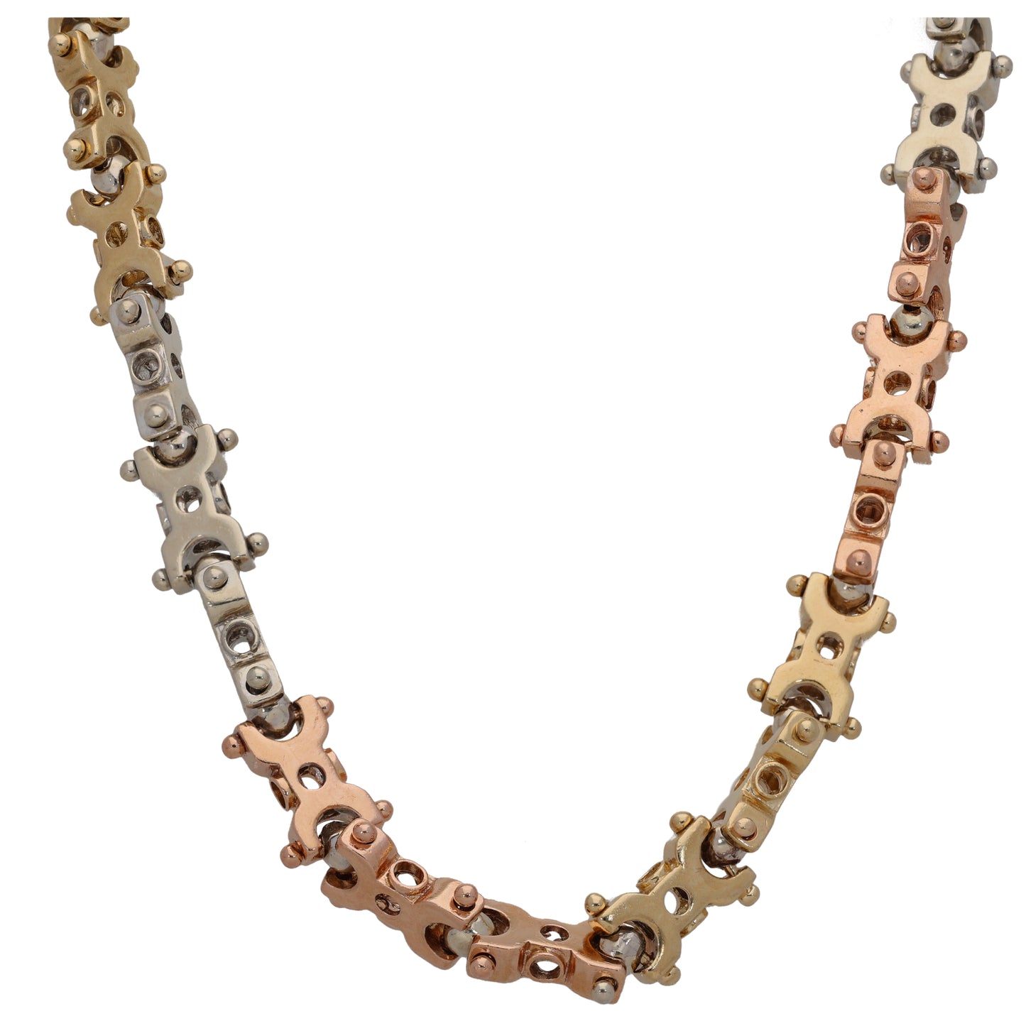 9ct Tricolour Gold Other Necklace