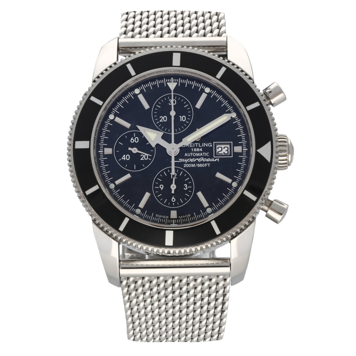 Breitling Superocean A13320 46mm Stainless Steel Watch