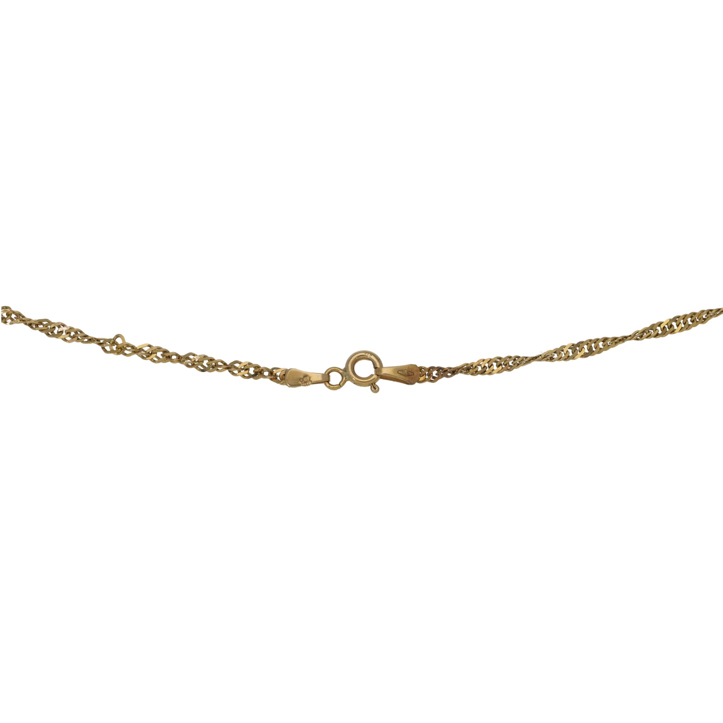 9ct Gold Singapore Chain 16"