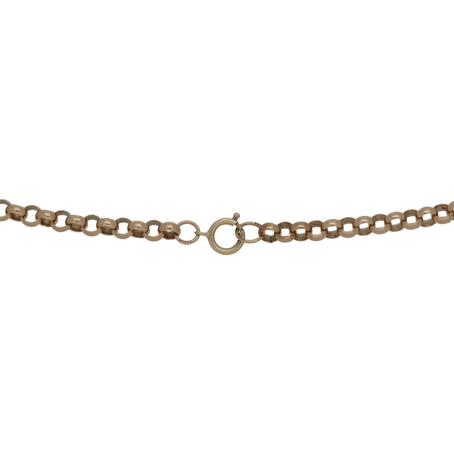 9ct Gold Belcher Chain 22"