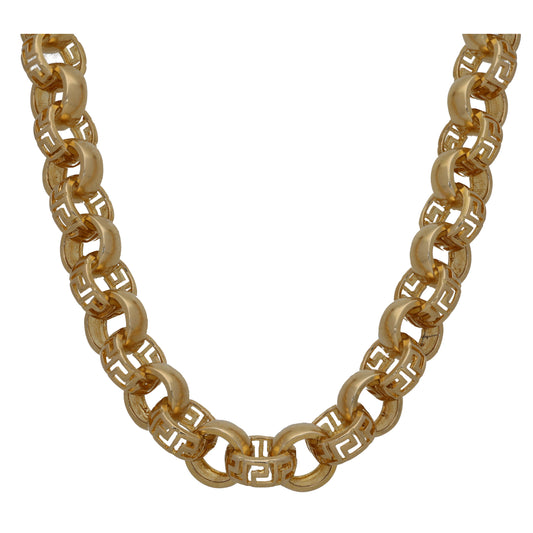 9ct Gold Belcher Chain 26"