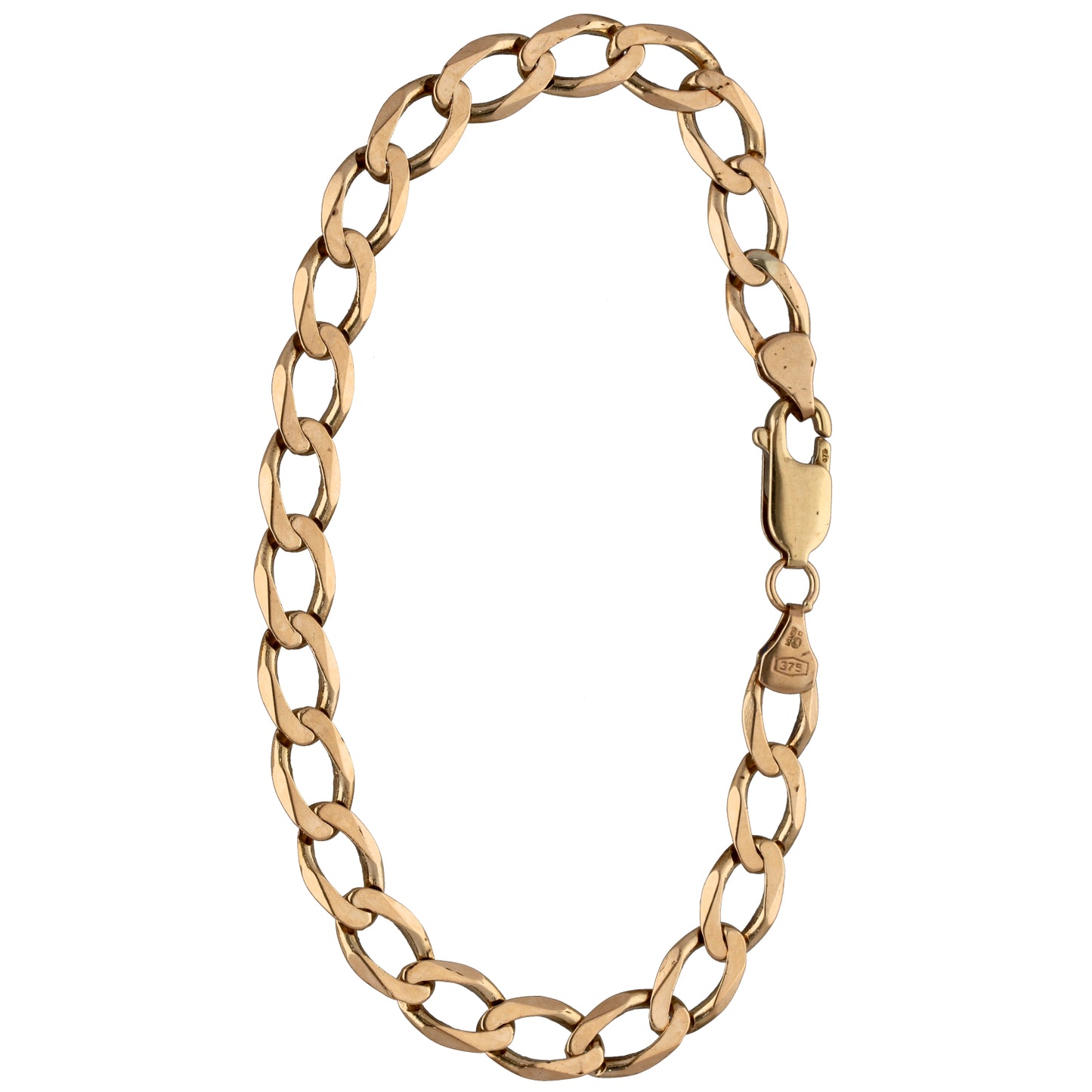 9ct Gold Curb Bracelet