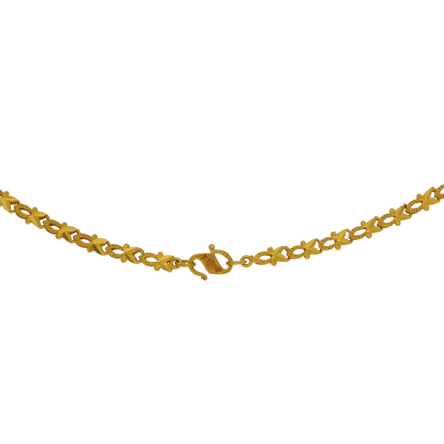 22ct Gold Fancy Necklace 22"