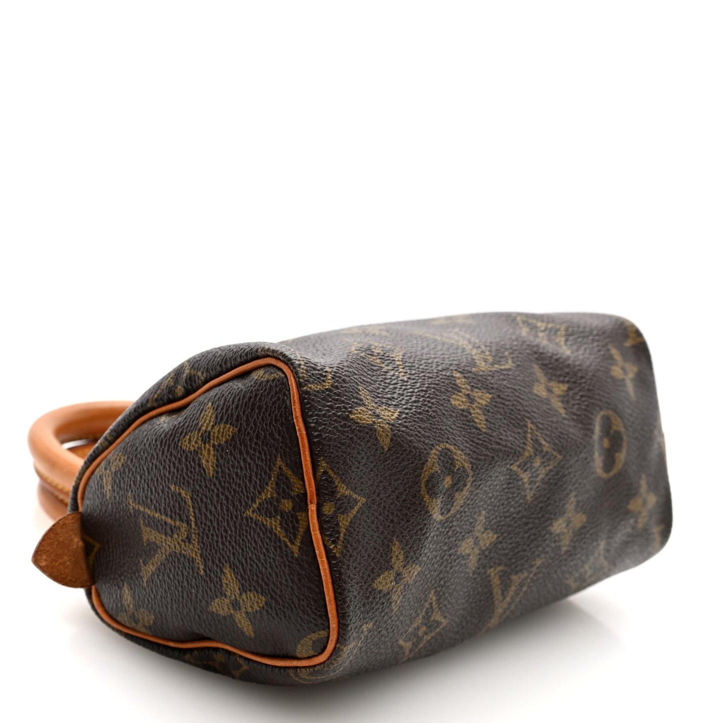 Louis Vuitton Nano Speedy Monogram Coated Canvas Bag - Brown