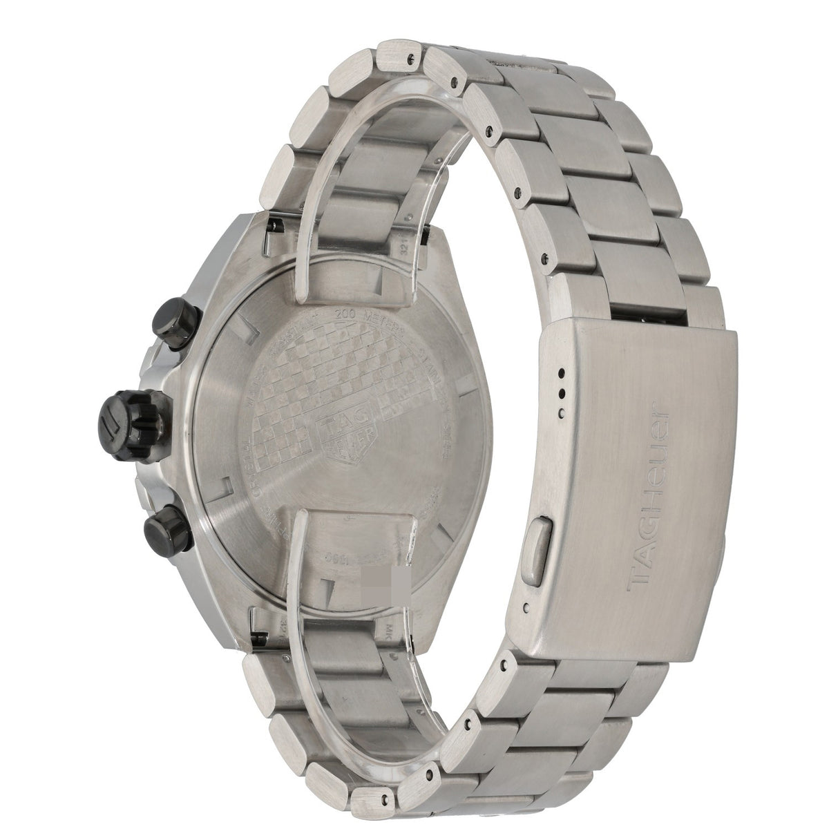Tag Heuer Formula 1 CAZ101AH,i 43mm stainless steel case with bracelet, rear angle image