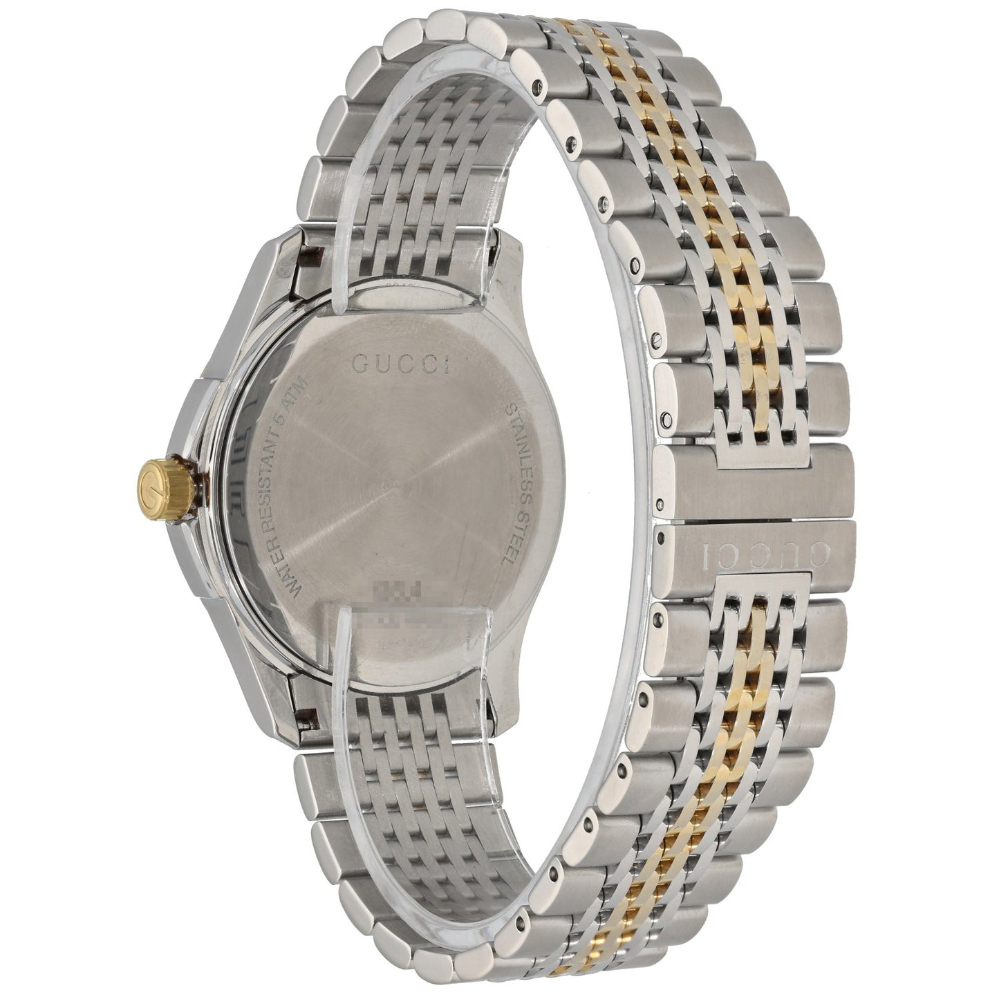 Gucci G-Timeless 126.4 38mm Stainless Steel Watch