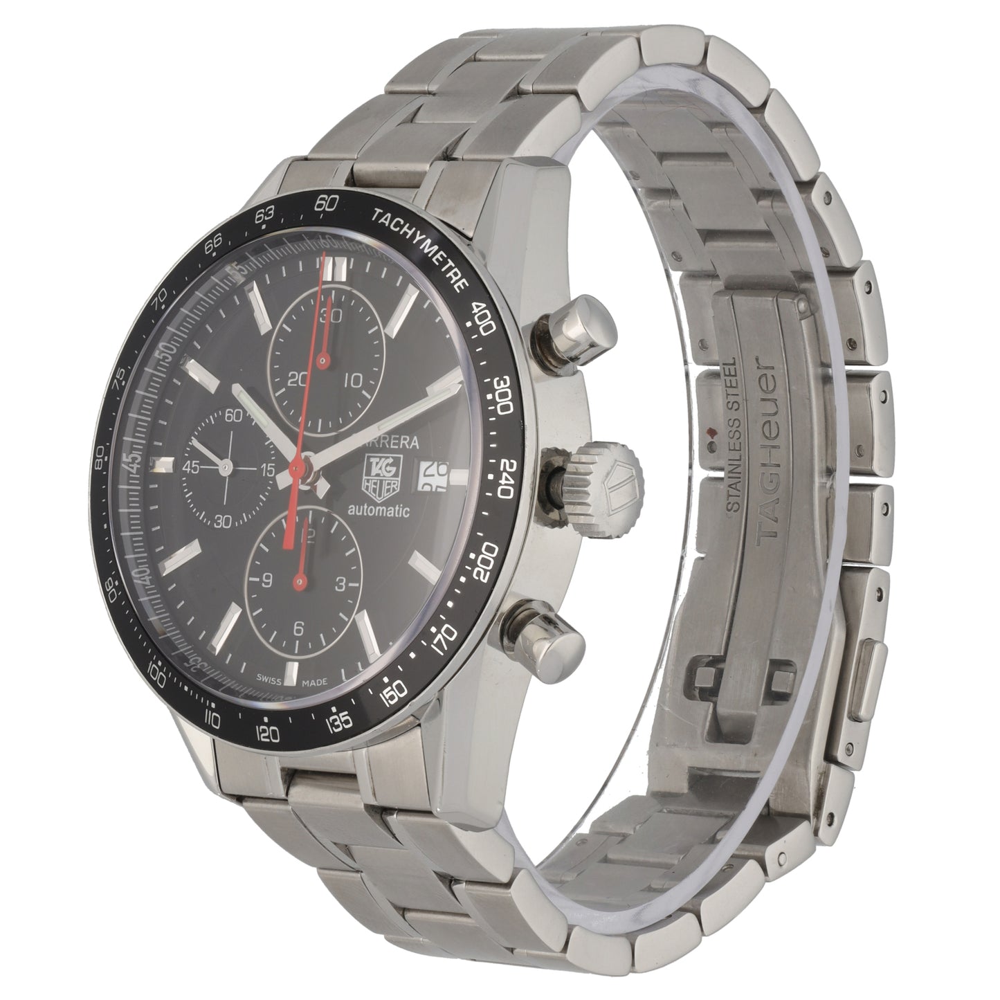 Tag Heuer Carrera CV2014-1 41mm Stainless Steel Watch