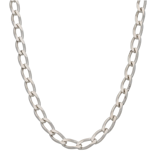 Sterling Silver Curb Chain 20"
