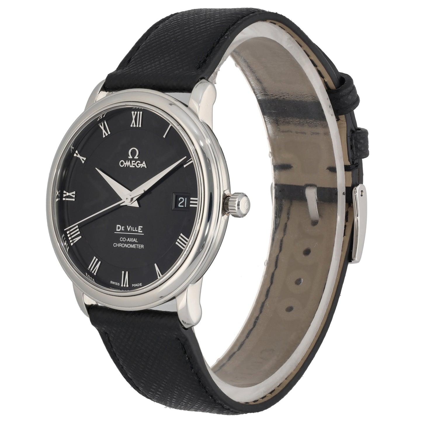 Omega De Ville Prestige 4875.50.01 36.5mm Stainless Steel Watch