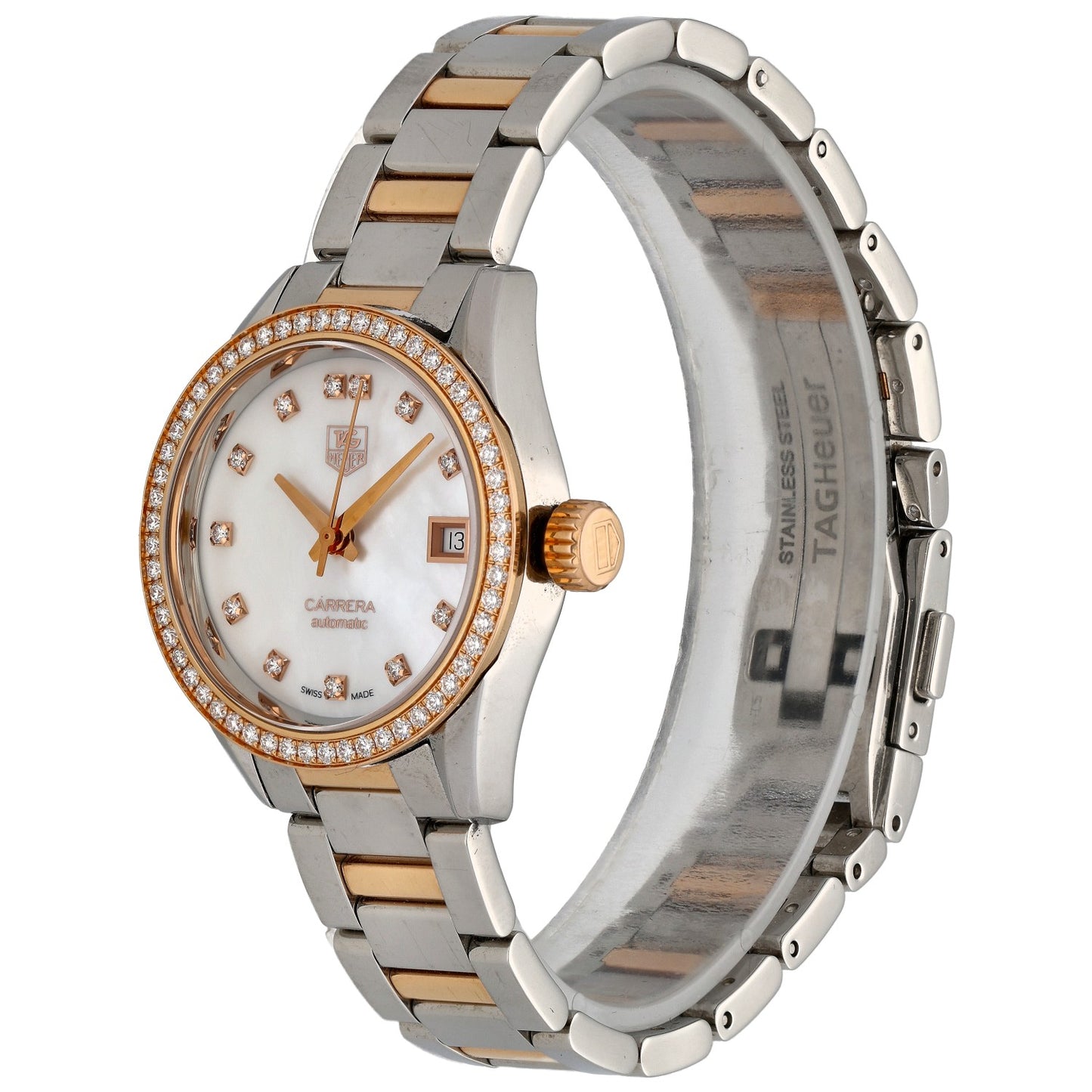 Tag Heuer Carrera WAR2453 28mm Bi-Colour Watch