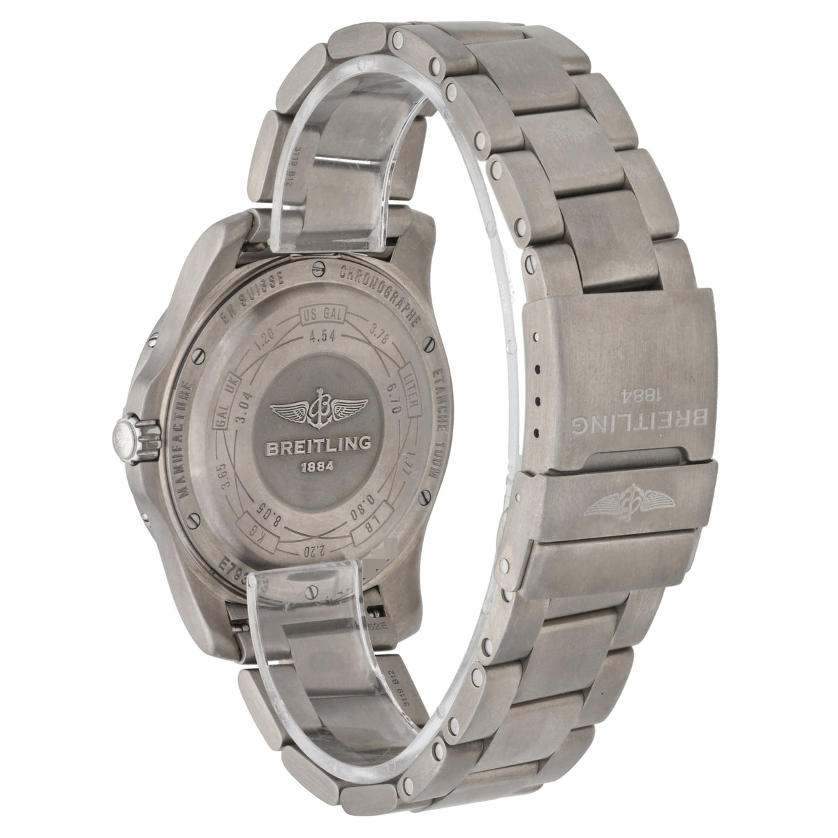 Breitling Aerospace Evo E79363 43mm Titanium Watch – H&T
