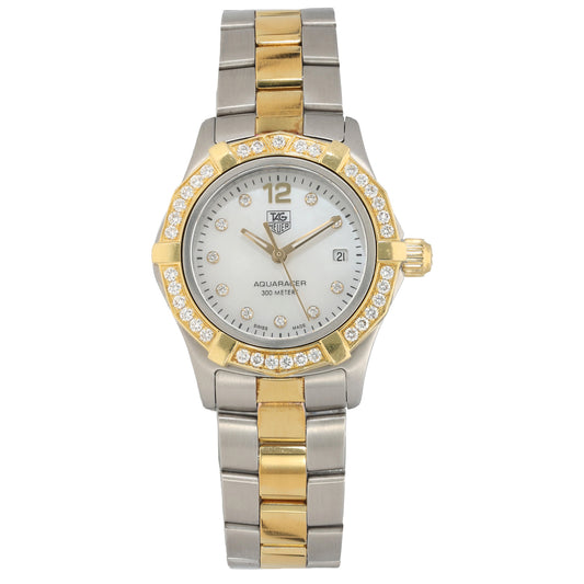 Tag Heuer Aquaracer WAF1450 27mm Bi-Colour Watch