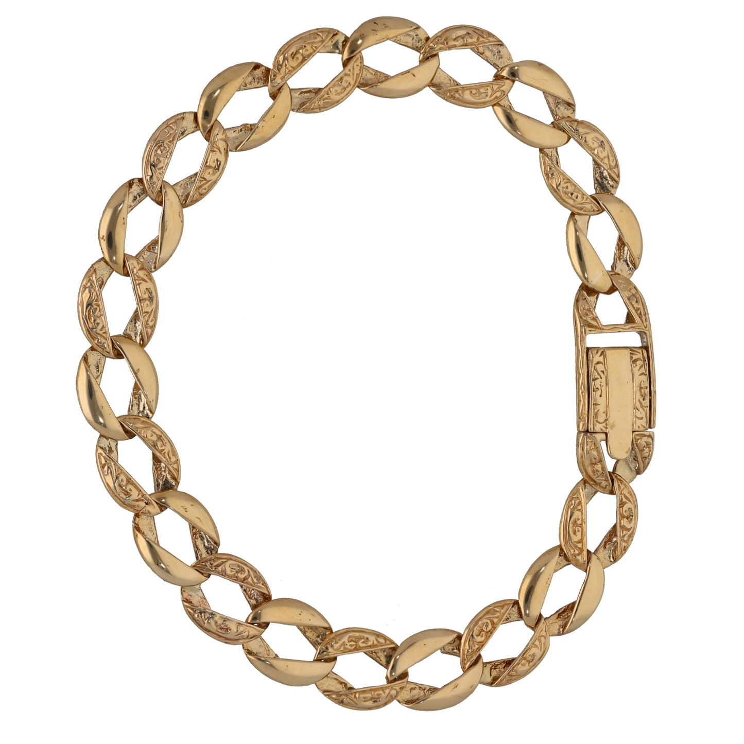 9ct Gold Curb Bracelet