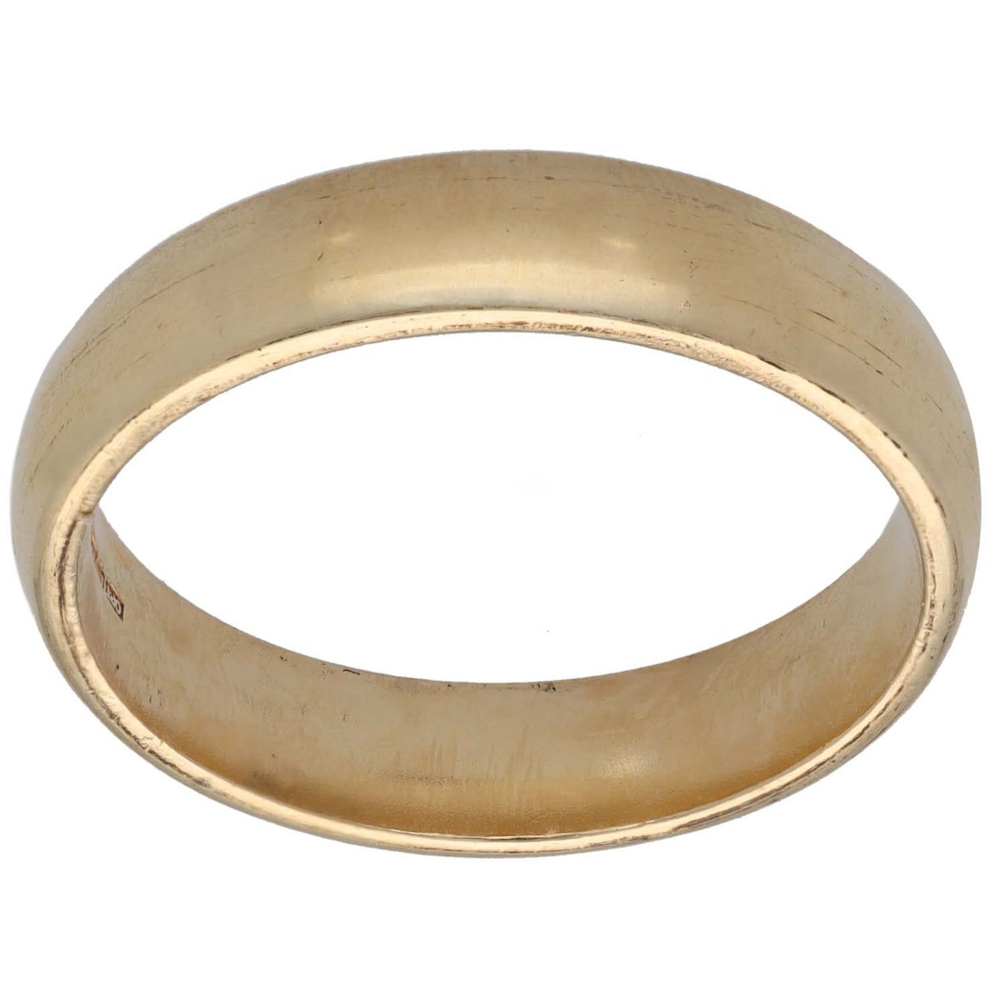 9ct Gold Plain Wedding Ring Size V