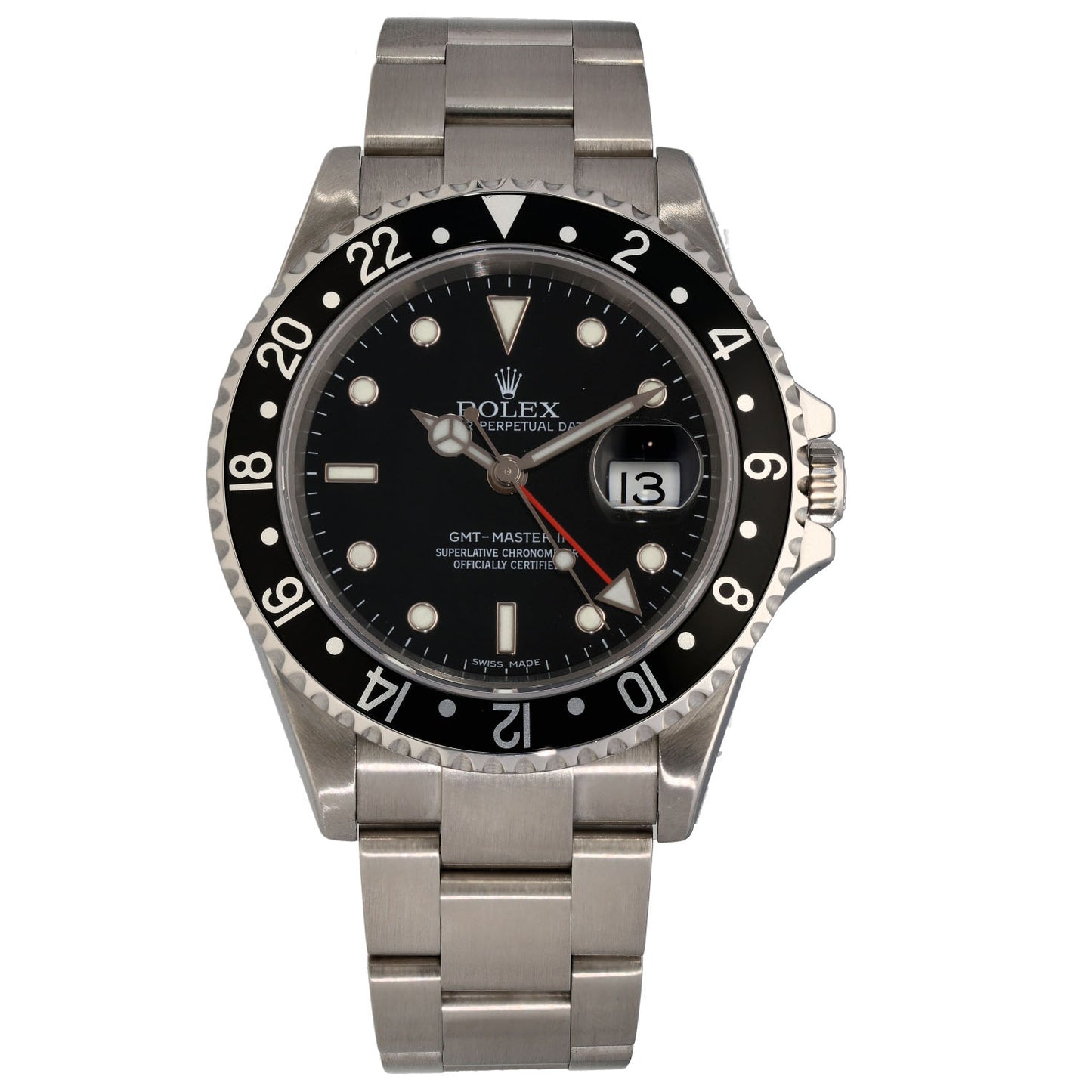 Rolex GMT Master II 16710 40mm Stainless Steel Watch