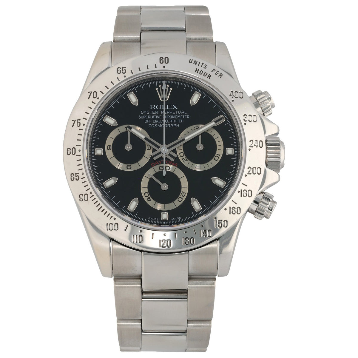 Rolex Daytona 116520 40mm Stainless Steel Watch