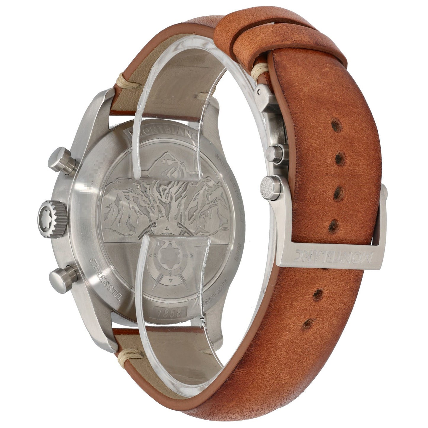 Montblanc 1858 7456 42mm Stainless Steel Watch