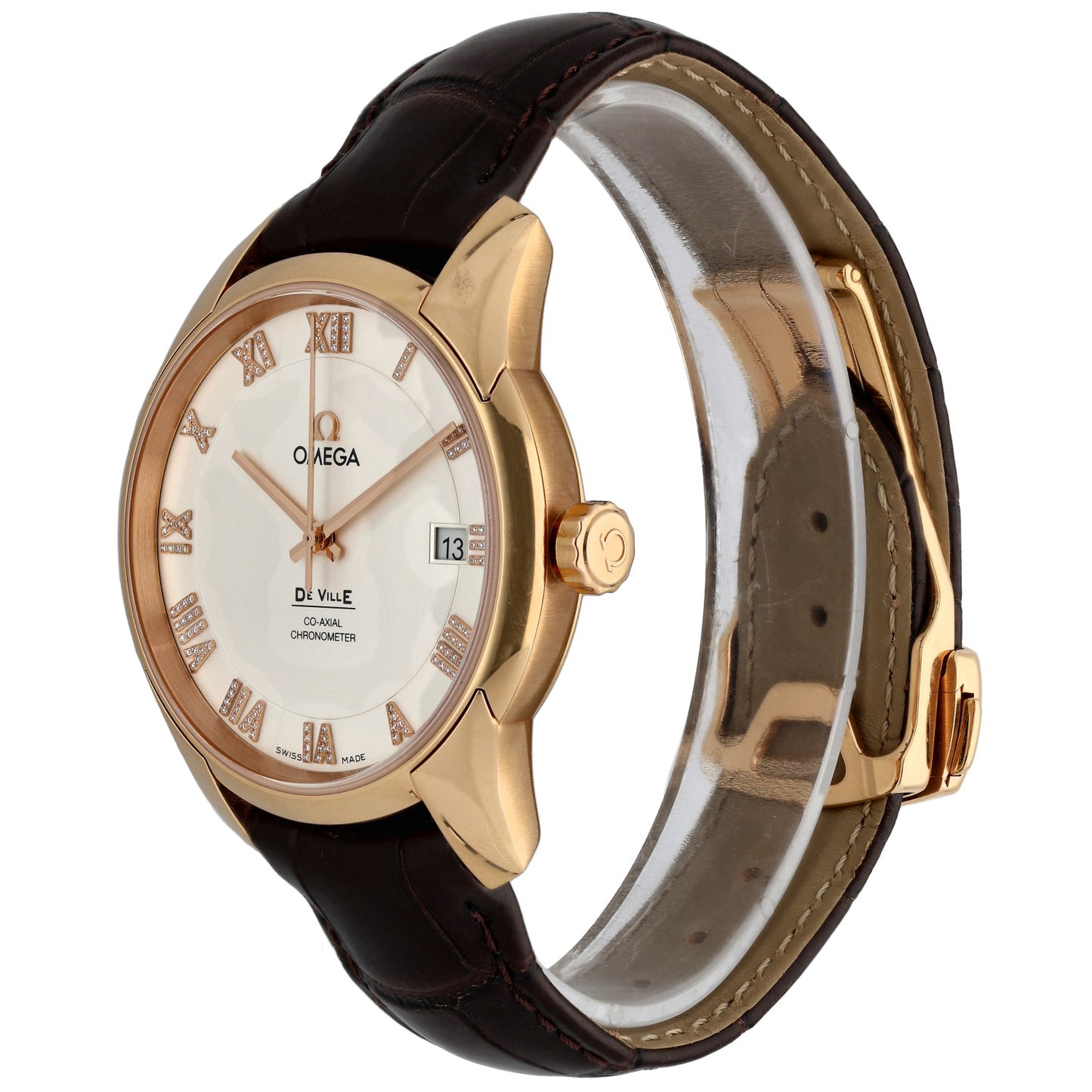 Omega De Ville 431.53.41.21.52.001 41mm Gold Watch