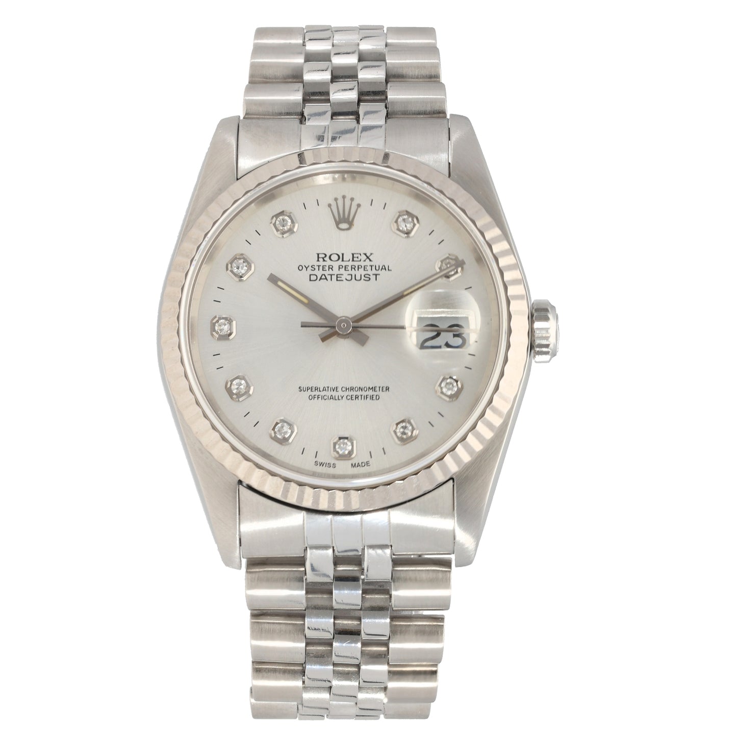 Rolex Datejust 16234 36mm Stainless Steel Watch