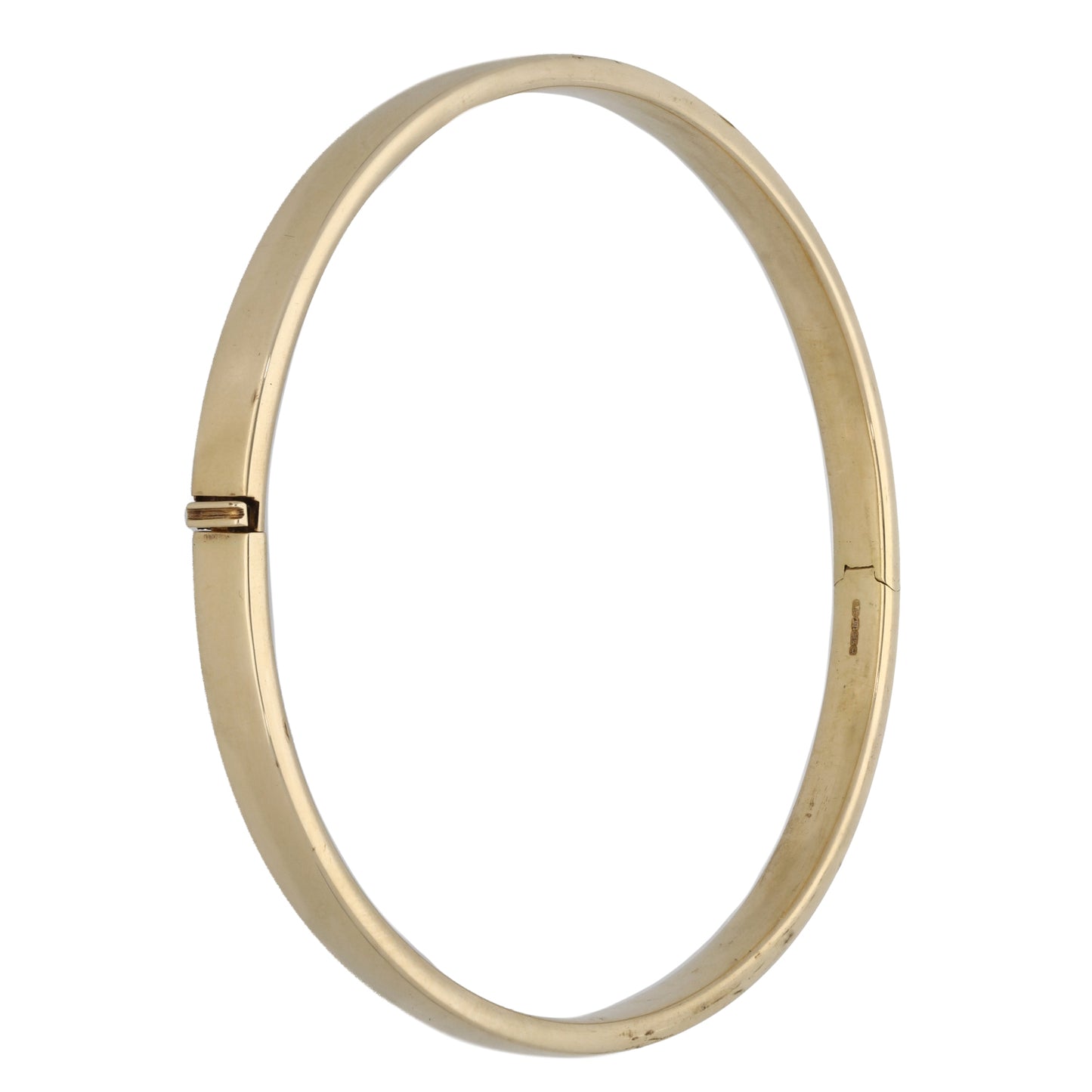 9ct Gold Hinged/Clasp Bangle