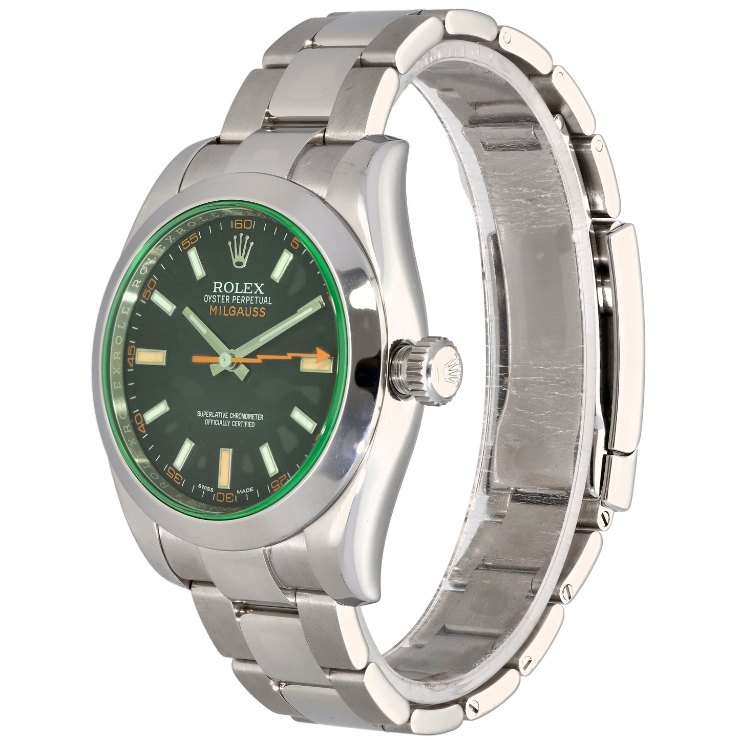 Rolex Milgauss 116400 40mm Stainless Steel Watch