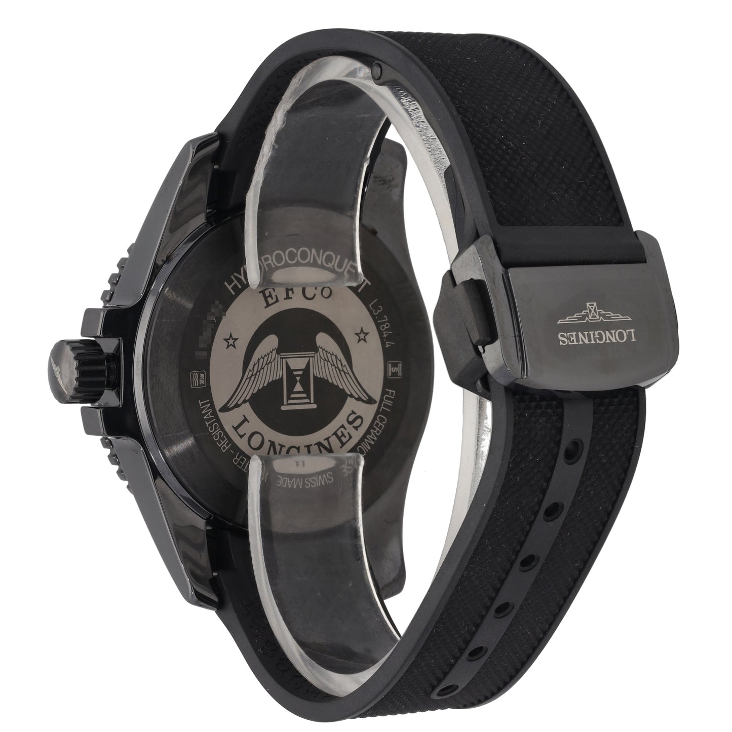 Longines Hydro Conquest 3.784.4 43mm Ceramic Watch