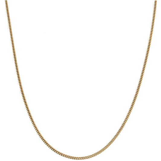 9ct Gold Curb Chain 20"
