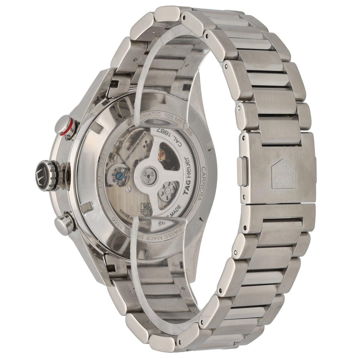 Tag Heuer Carrera CAR2A10-5 43mm Stainless Steel Watch