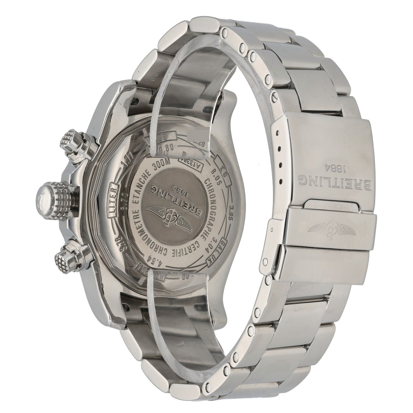 Breitling Super Avenger II A13381 43mm Stainless Steel Watch