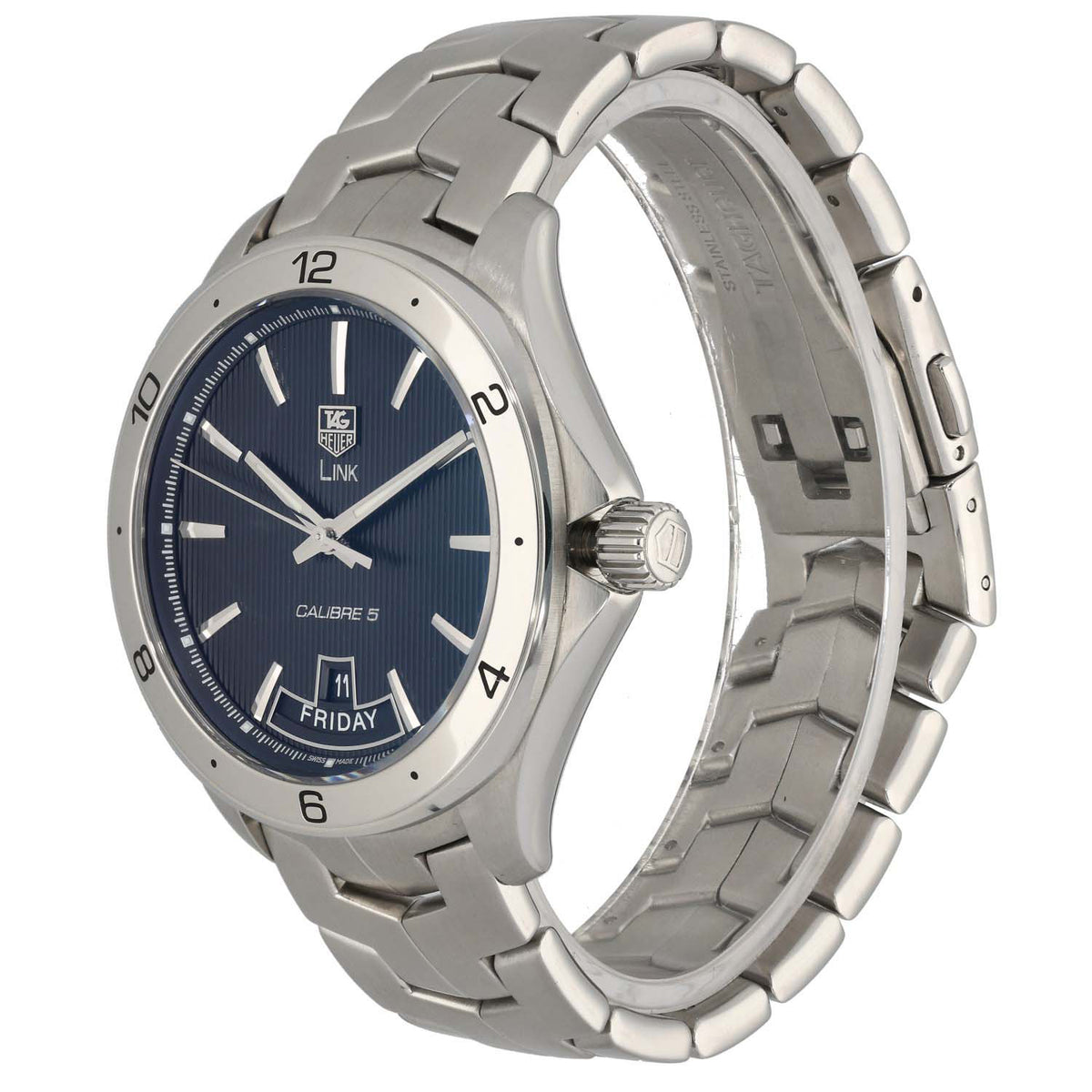 Tag Heuer Link WAT2010 43mm Stainless Steel Watch
