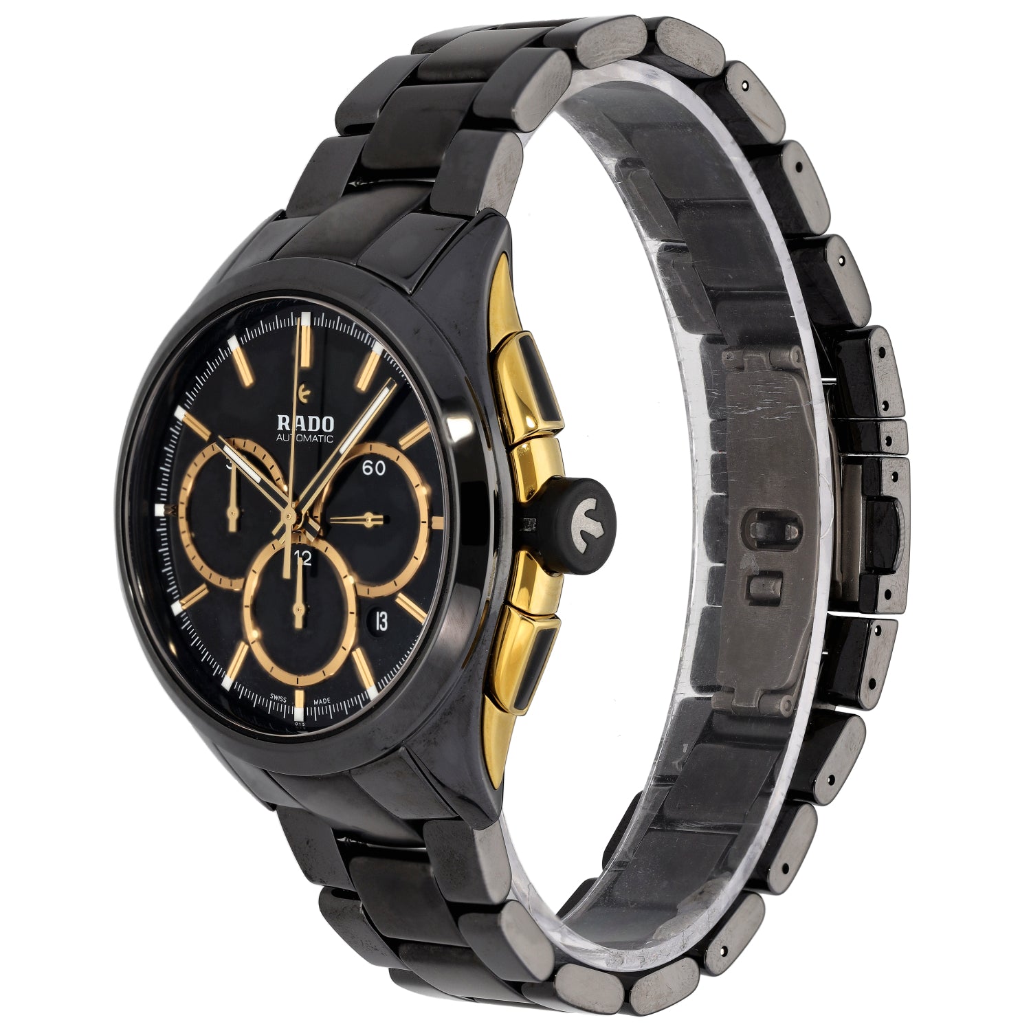 Rado hyperchrome gold hotsell