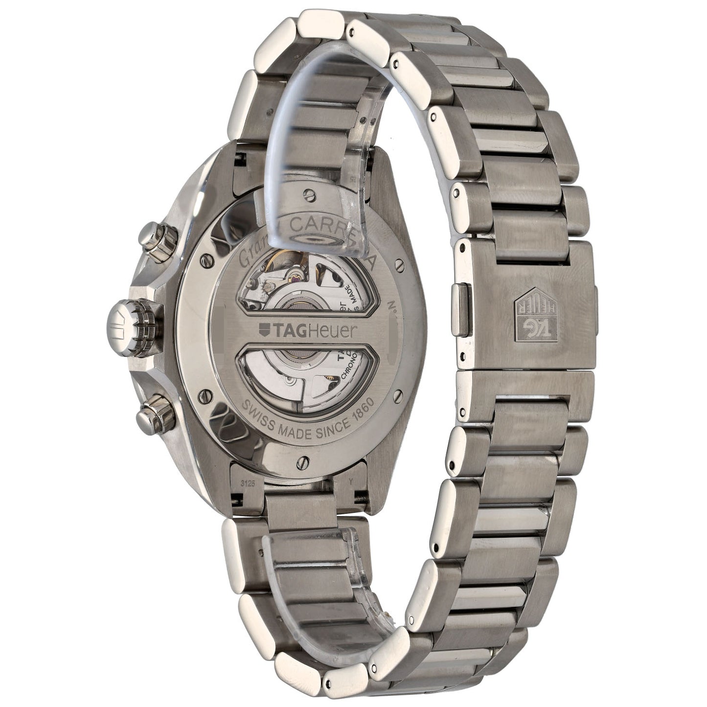 Tag Heuer Grand Carrera CAV511B 43mm Stainless Steel Watch