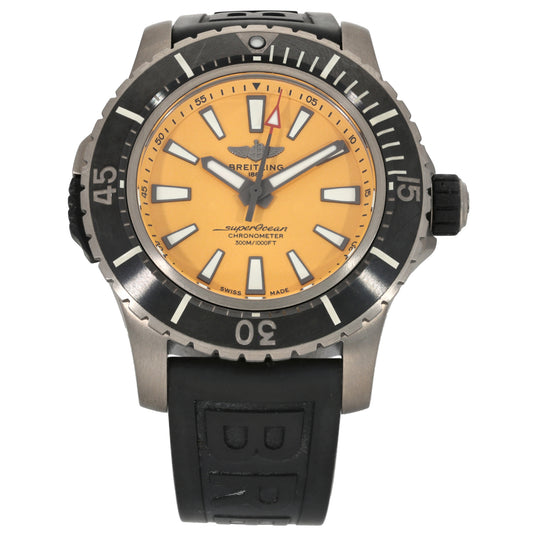 Breitling Superocean E17369 48mm DLC Titanium Watch
