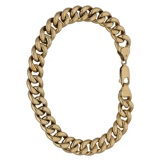 9ct Gold Curb Bracelet