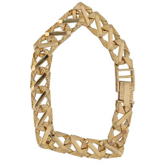 9ct Gold Curb Bracelet