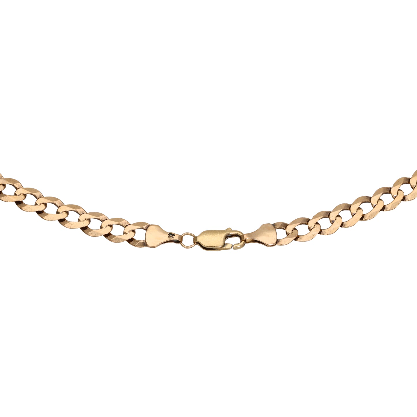 9ct Gold Curb Chain 20"