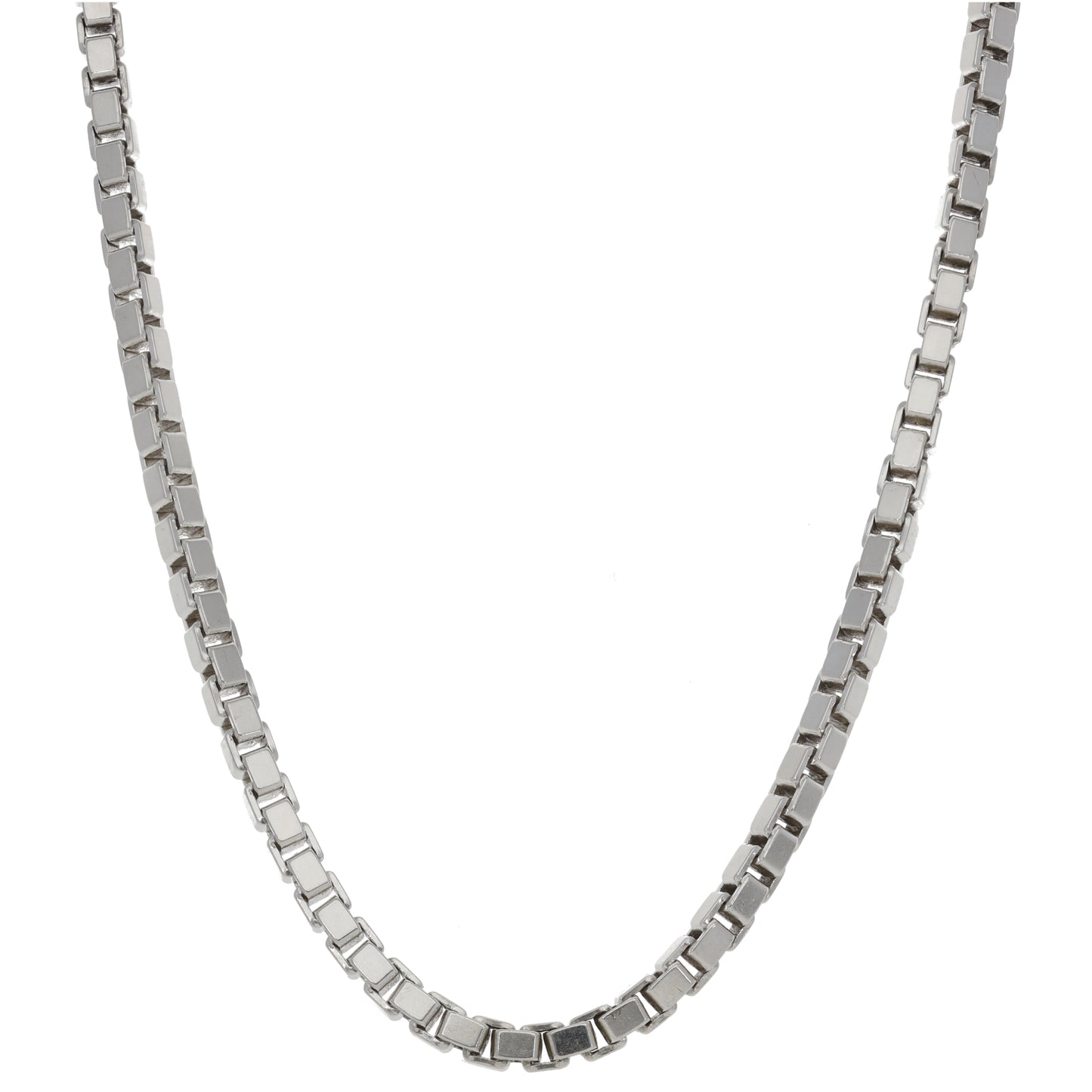 Sterling Silver Box Chain 20"