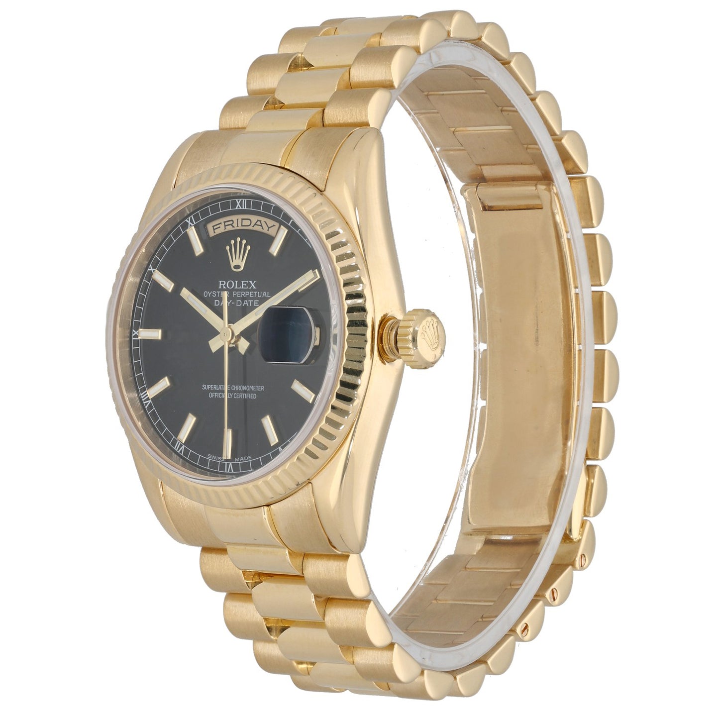 Rolex Day-Date 118238 36mm Gold Watch