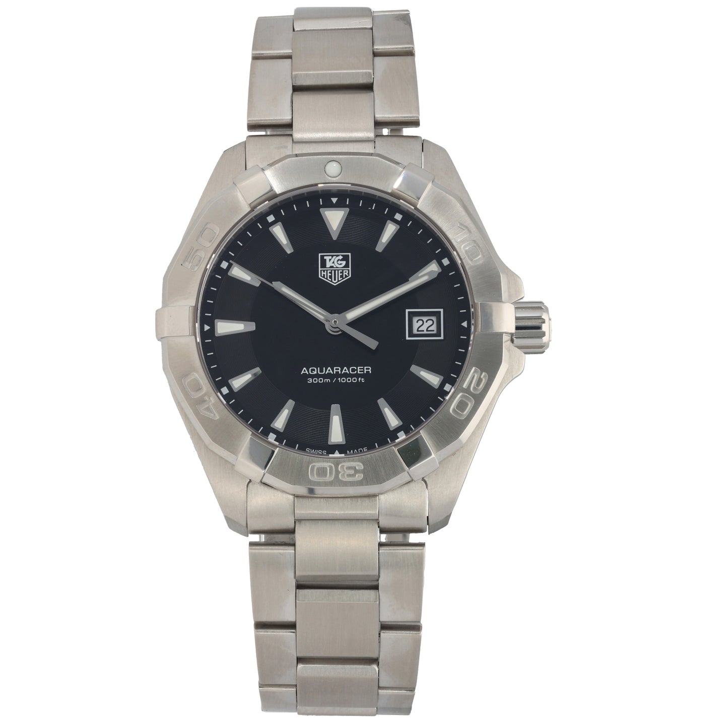 Tag Heuer Aquaracer WAY1110 41mm Stainless Steel Watch